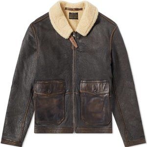 RALPH LAUREN | RRL TURNER SHEARLING JACKET